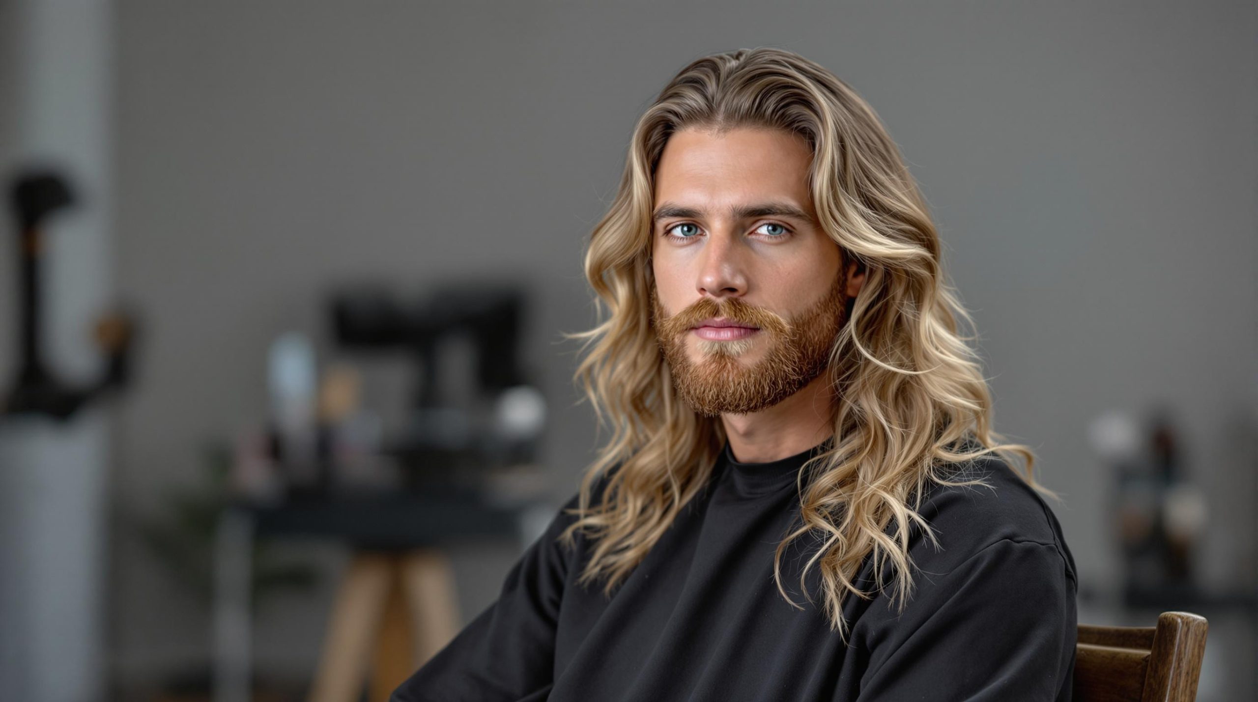 Guide des mèches blondes pour hommes aux cheveux longs - My Beauty Vedia
